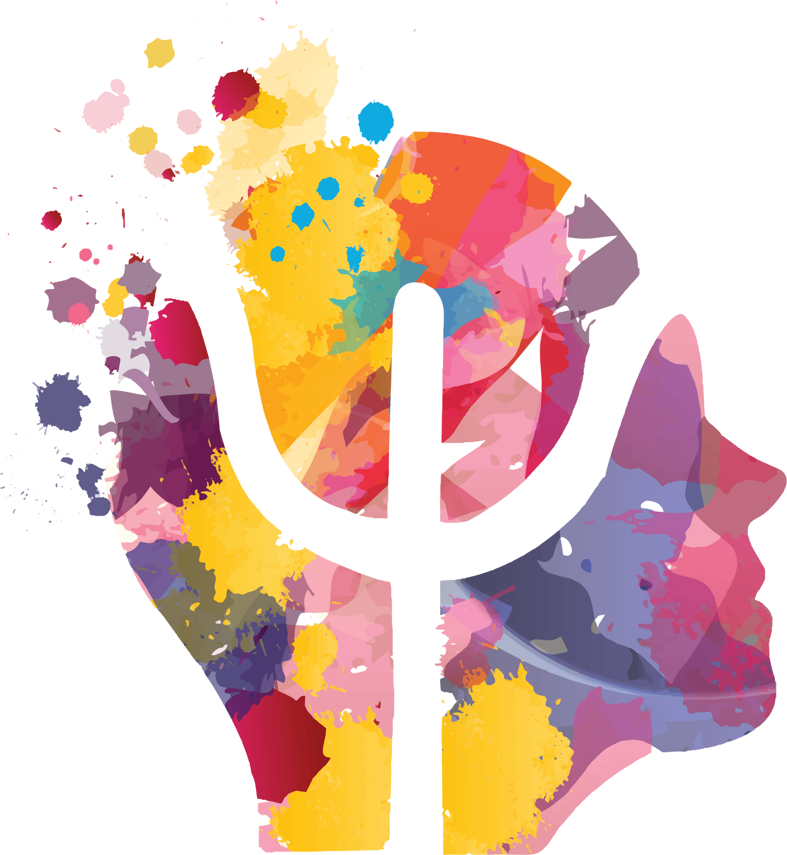Psychology Logo Mind Icon Brain Color Design Development